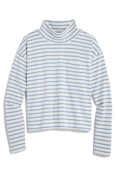 Jamestown Relaxed Fit Stripe Organic Cotton Top