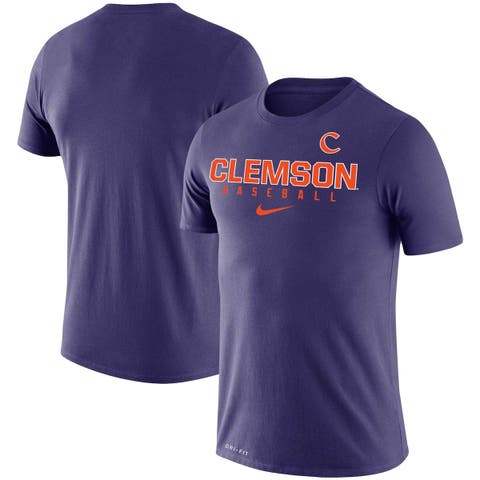 Men's Nike Orange Clemson Tigers Football Practice Legend Performance T- Shirt