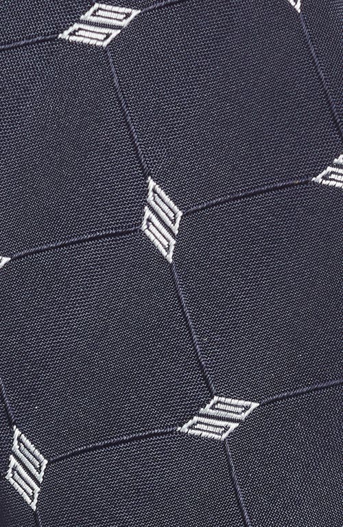 Shop Hugo Boss Boss Silk Tie In Navy