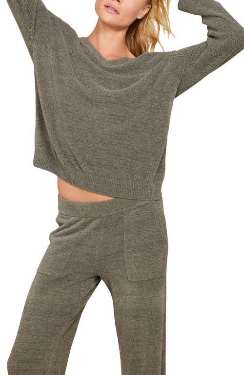 Barefoot Dreams Cozychic® Ultra Lite® Knit Pajamas In Olive Branch