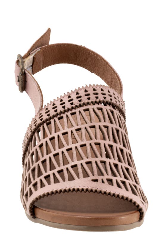 Bueno Lia Slingback Sandal In Dusty Mauve