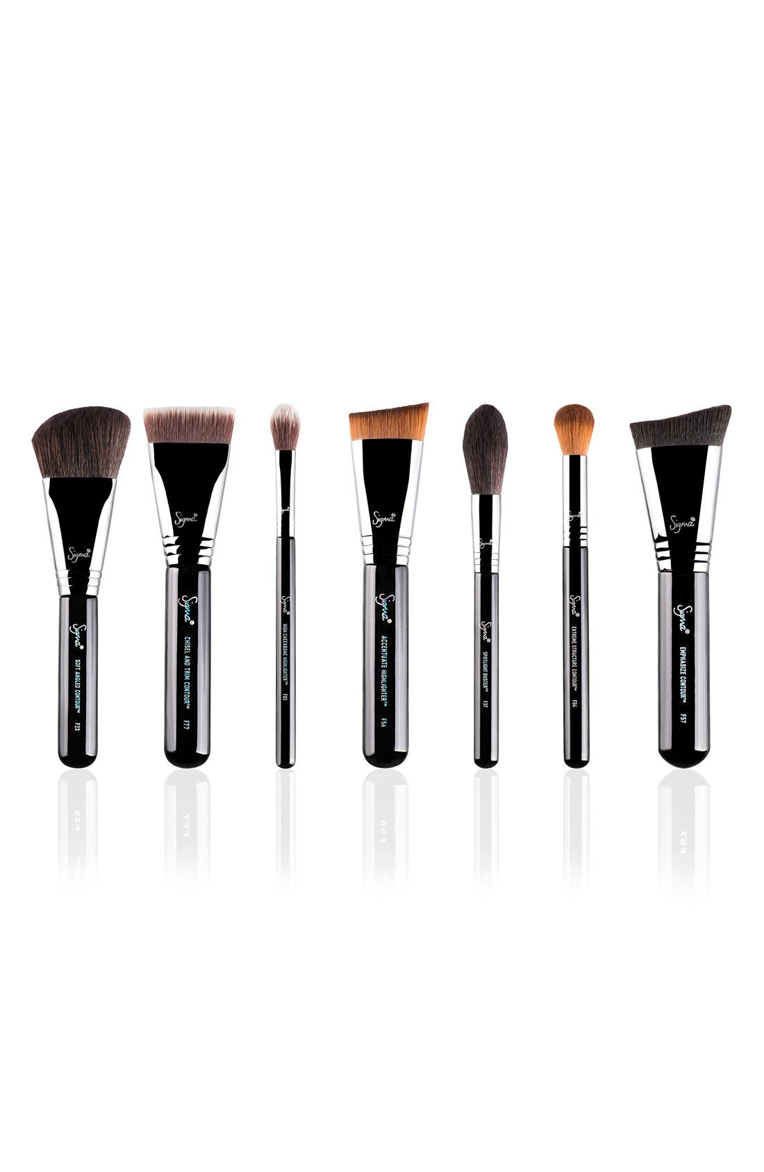 Sigma Beauty Complete Highlight & Contour Luxe Brush Set (158 Value