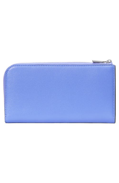 Kate Spade New York Devin Saffiano Leather Wallet In Dark Periwinkle