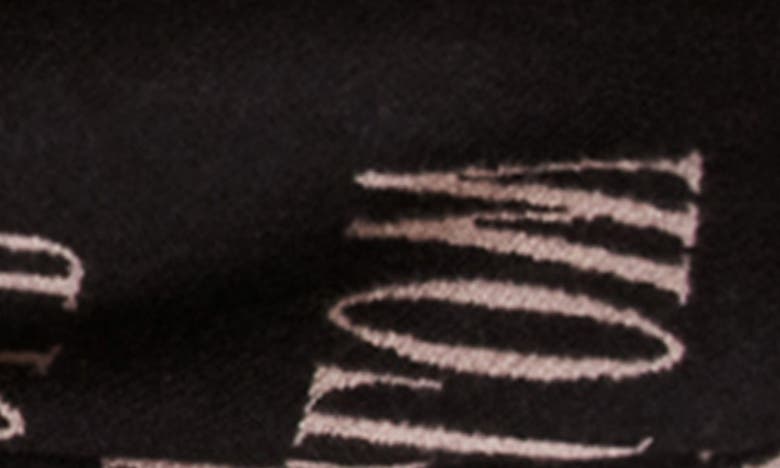 Allsaints Varsity Woven Wool Blend Scarf In Blush Black
