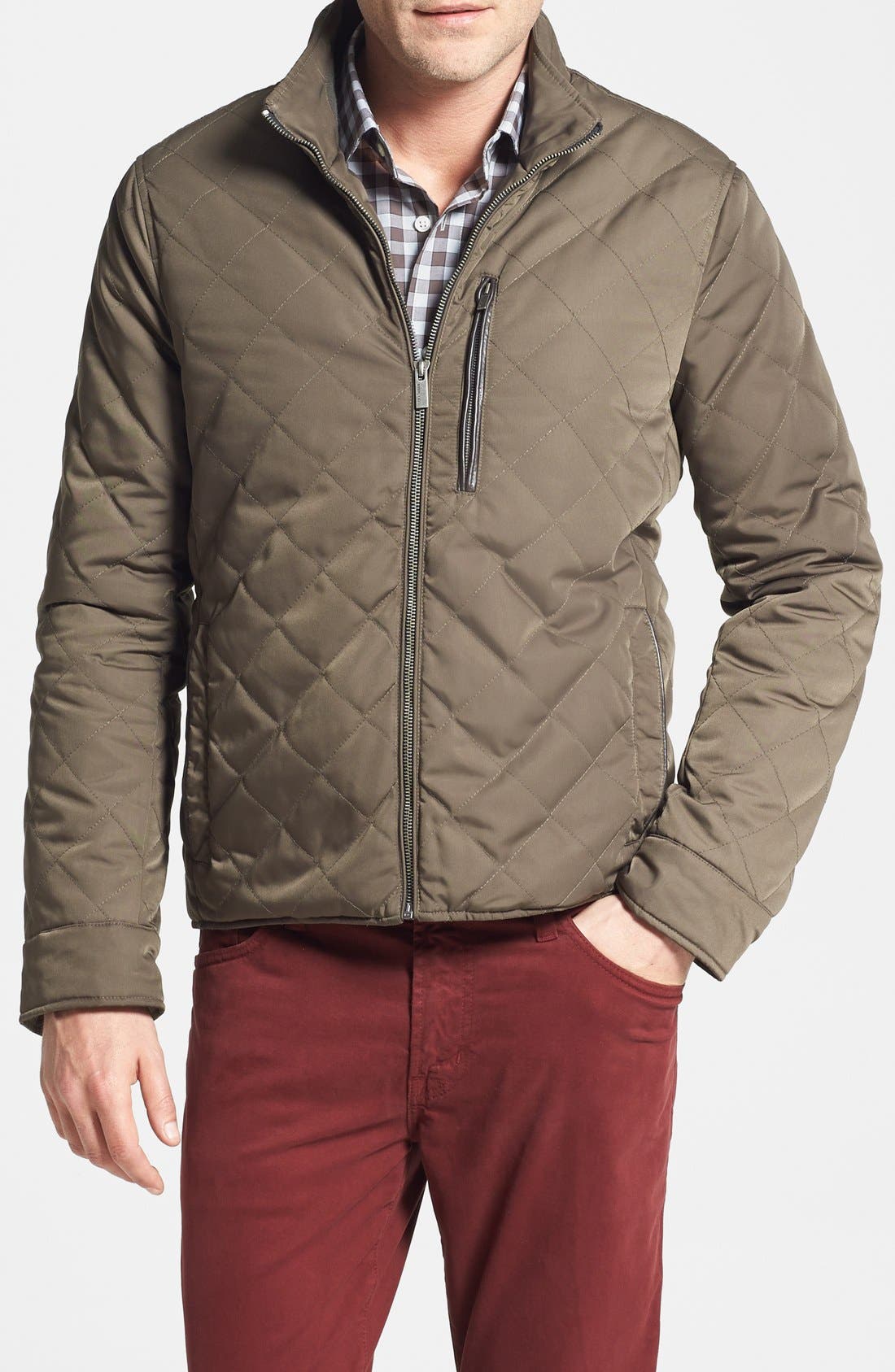 cole haan quilted jacket