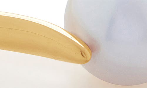 Monica Vinader Ring Mit Perlen In 18ct Gold Vermeil/silver