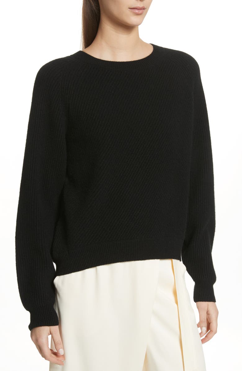Diagonal Rib Wool & Cashmere Sweater Diagonal Rib Wool & Cashmere Sweater