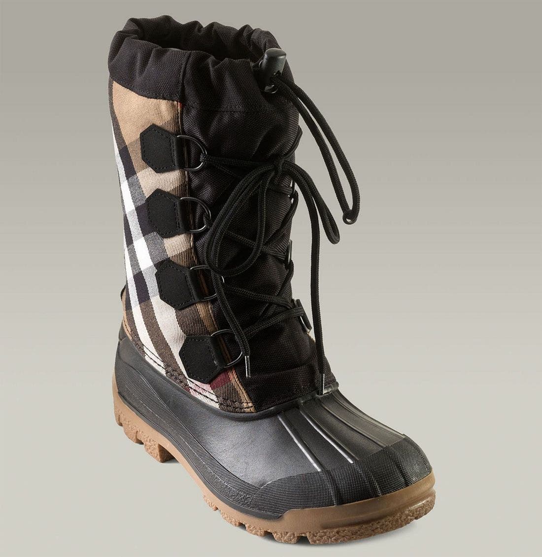 Burberry Check Snow Boot | Nordstrom