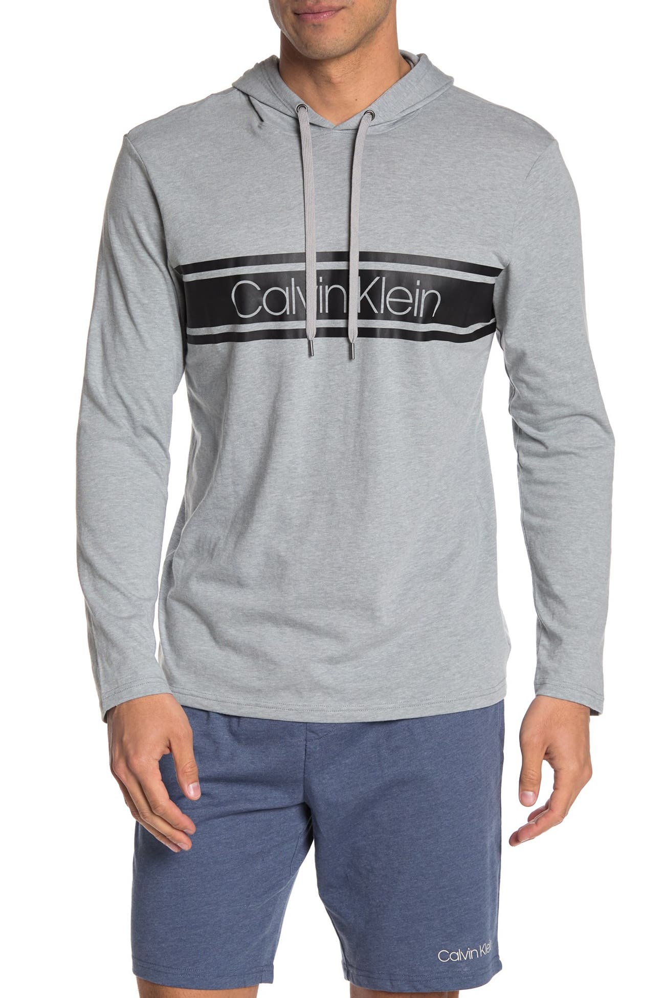 Calvin Klein | Brand Logo Pullover Hoodie | Nordstrom Rack
