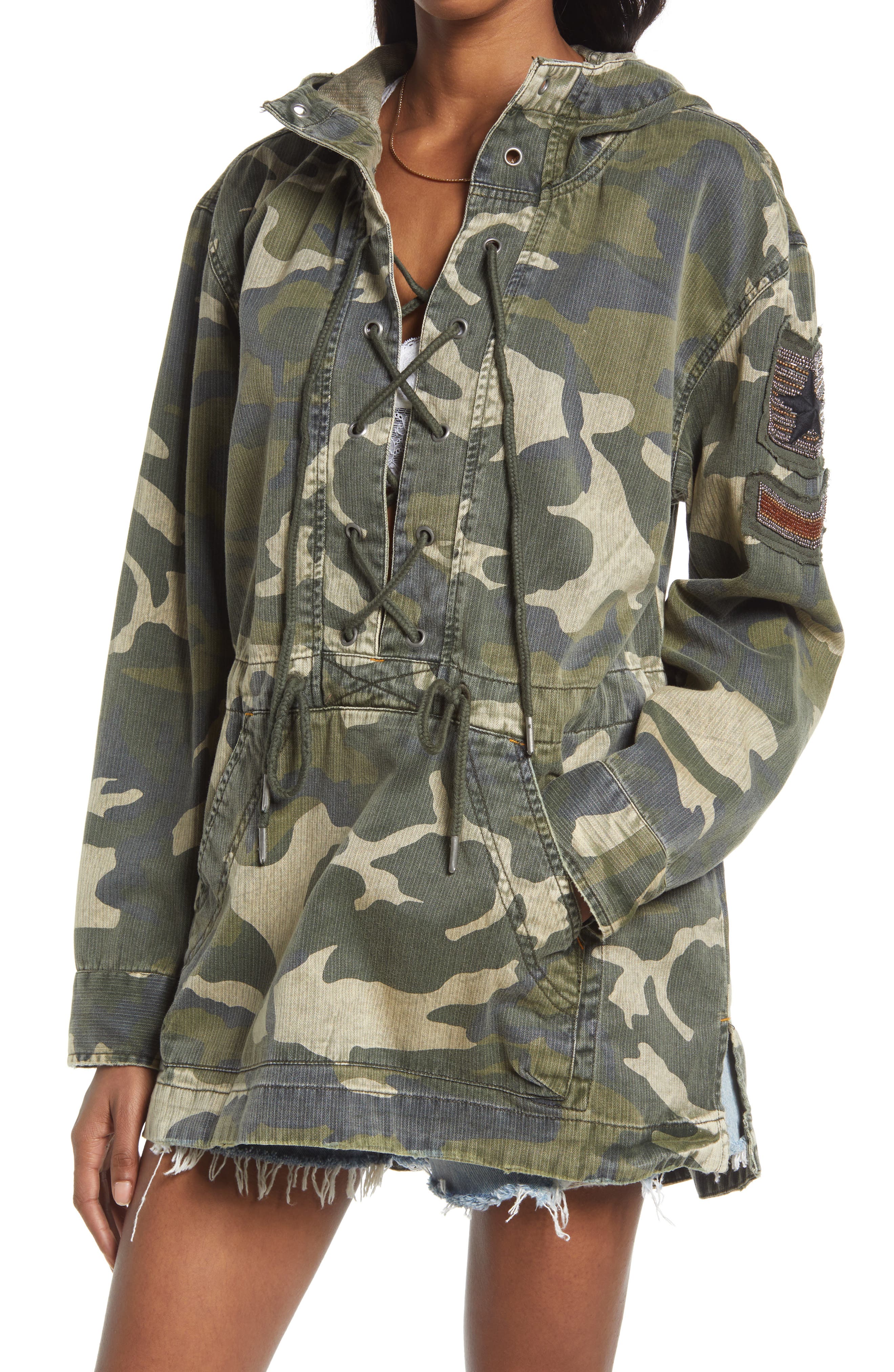 nordstrom army jacket