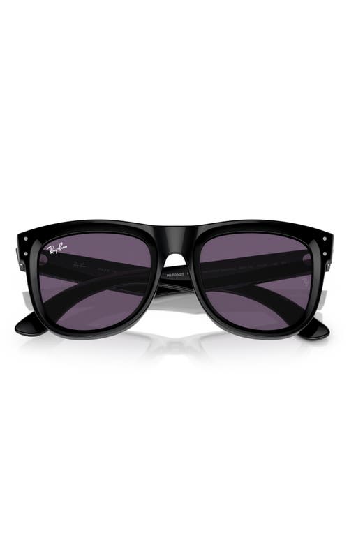 Ray Ban Ray-ban Ray-ban Wayfarer Reverse Rbr0502s 66771a In Black/violet