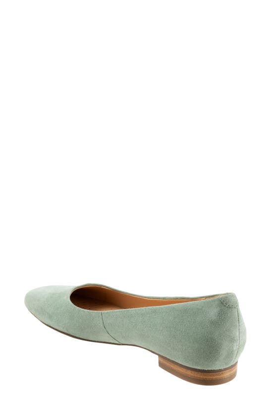 Shop Trotters Honor Flat In Seafoam