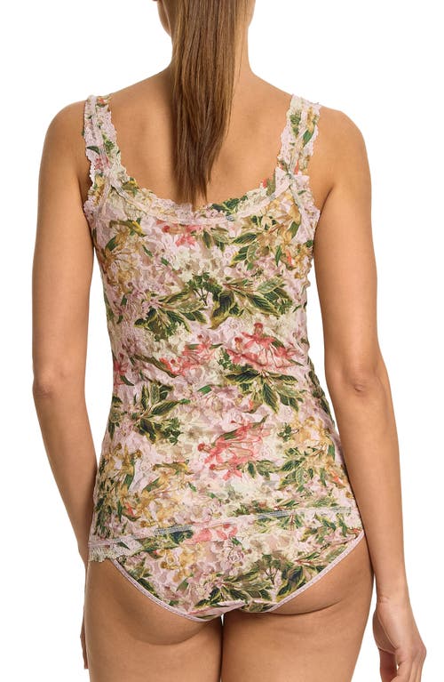 Hanky Panky Printed Signature Lace Classic Cami In French Garden