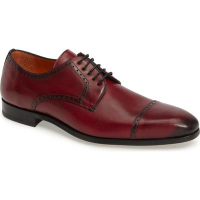 Mezlan Boas Cap Toe Oxford- Burgundy