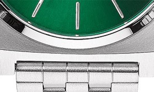 NIXON NIXON 'THE TIME TELLER' BRACELET WATCH, 37MM