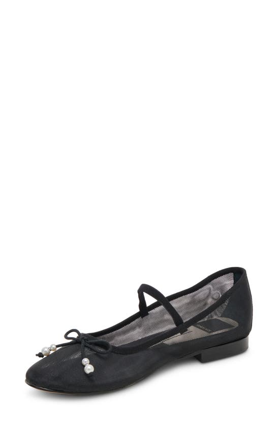 Shop Dolce Vita Cadel Mary Jane Flat In Black Pearl