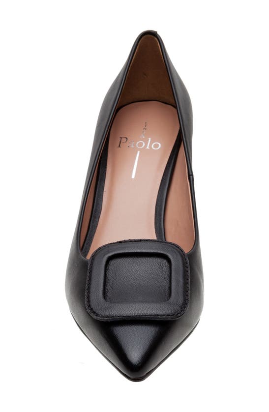 Linea Paolo Pieri Pointed Toe Pump In Black