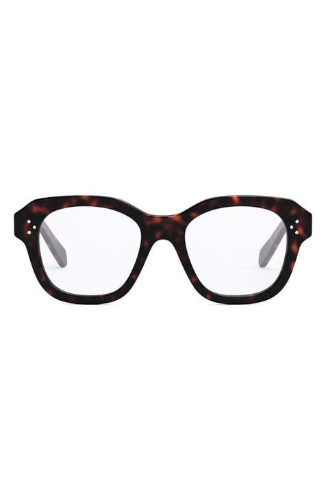 Bold 3 Dots 50mm Butterfly Optical Glasses
