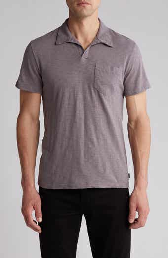 Lucky Brand Mens Short Sleeve Linen Johnny Collar Polo : :  Clothing, Shoes & Accessories