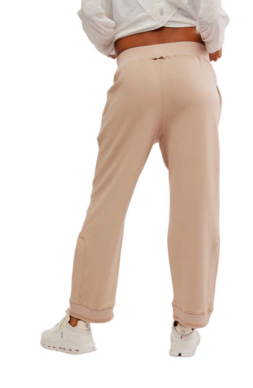 Shop Free People Fp Movement X Hatch Intercept Maternity Sweatpants In Desert Sand