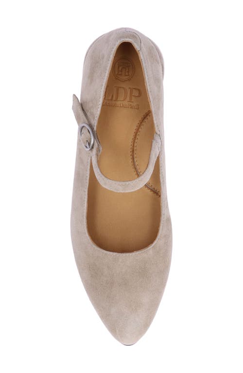 Shop L'amour Des Pieds Katriel Mary Jane Pump In Taupe