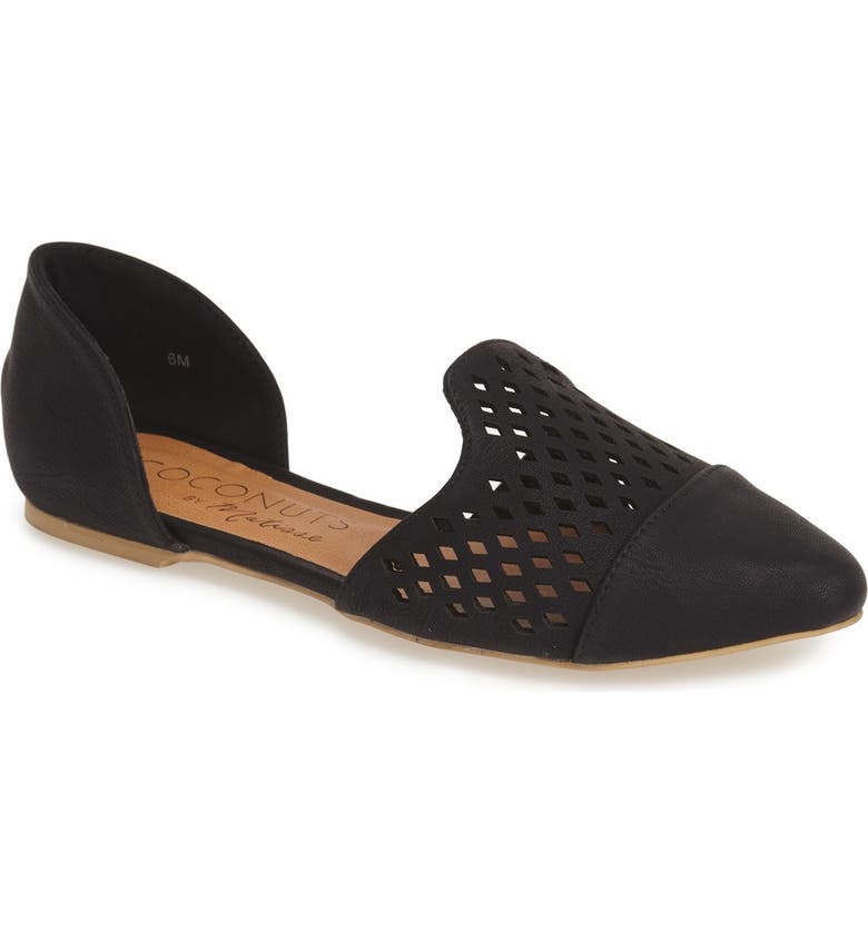 Coconuts by Matisse 'Elective' Laser Perforated d'Orsay Flat (Women) | Nordstrom