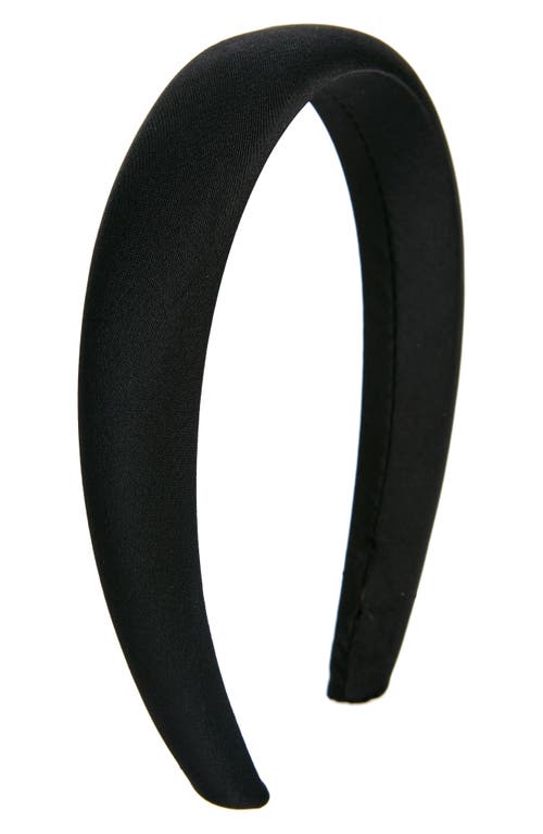 Solid Headband in Black