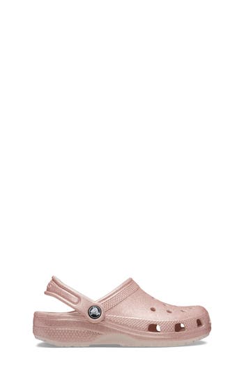 CROCS CROCS KIDS' CLASSIC GLITTER CLOG