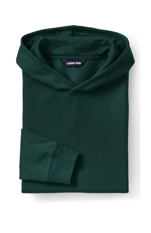 Lands' End School Uniform Adult Hooded Pullover Sweatshirt In Evergreen