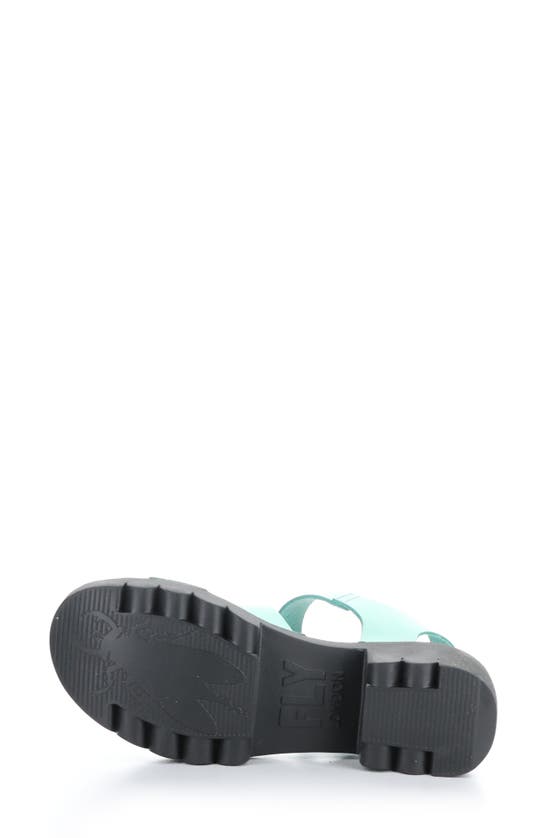 Shop Fly London Egly Piatform Sandal In 002 Spearmint