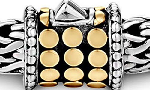 John Hardy Dot Chain Bracelet In Silver/gold