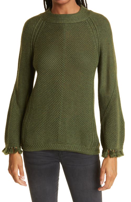 KOBI HALPERIN Women's Alice Merino Wool Sweater Forest Melange at Nordstrom,