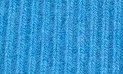 Shop Portolano Cashmere Beanie In Pottery Blue