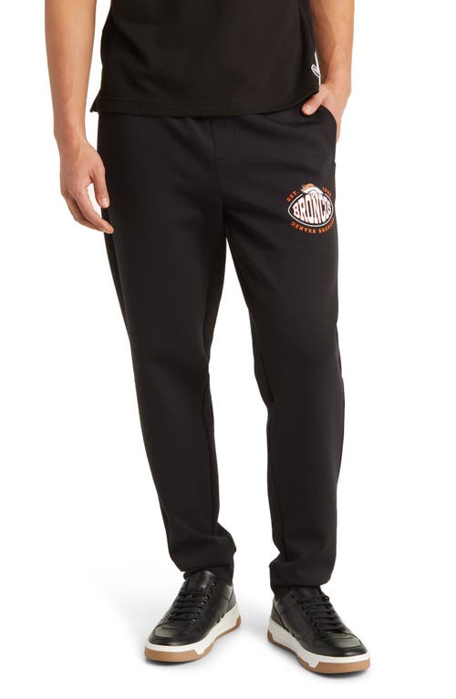 BOSS x NFL Cotton Blend Joggers Denver Broncos Black at Nordstrom,