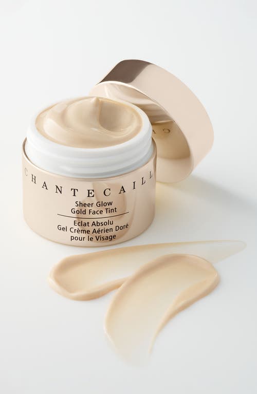 Shop Chantecaille Sheer Glow Gold Face Tint In No Color