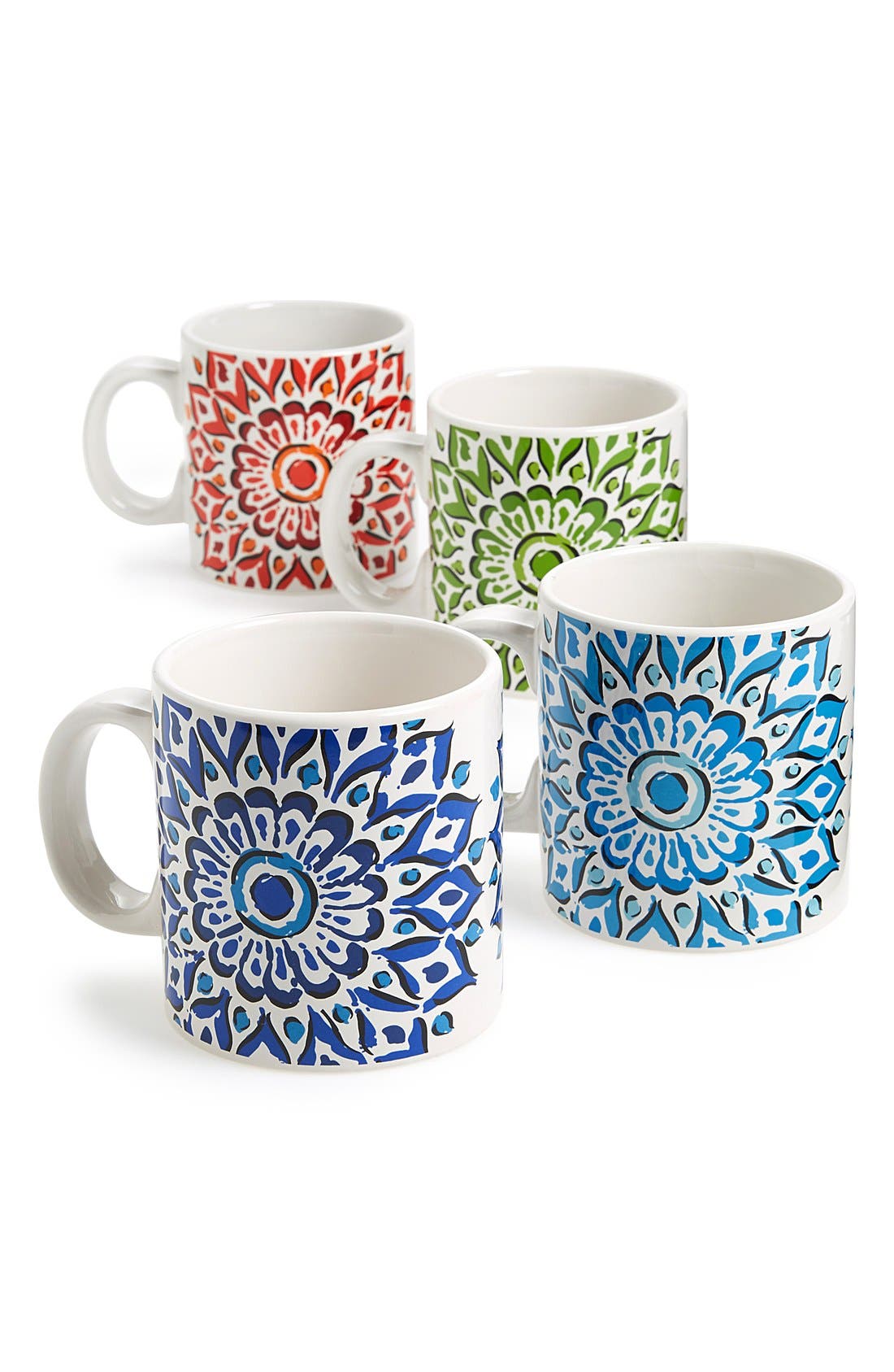 Signature Housewares 'Mandala' Mugs (Set of 4) Nordstrom