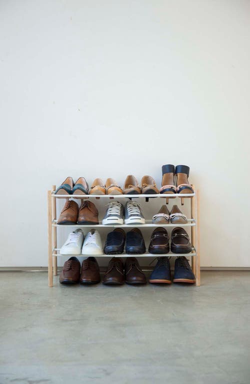 YAMAZAKI YAMAZAKI EXPANDABLE 3-TIER SHOE RACK 