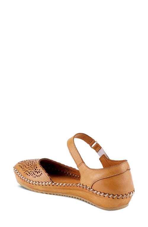 Shop Spring Step Wallania Wedge Sandal In Camel