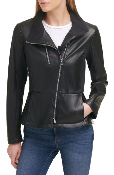 Nordstrom rack black outlet leather jacket