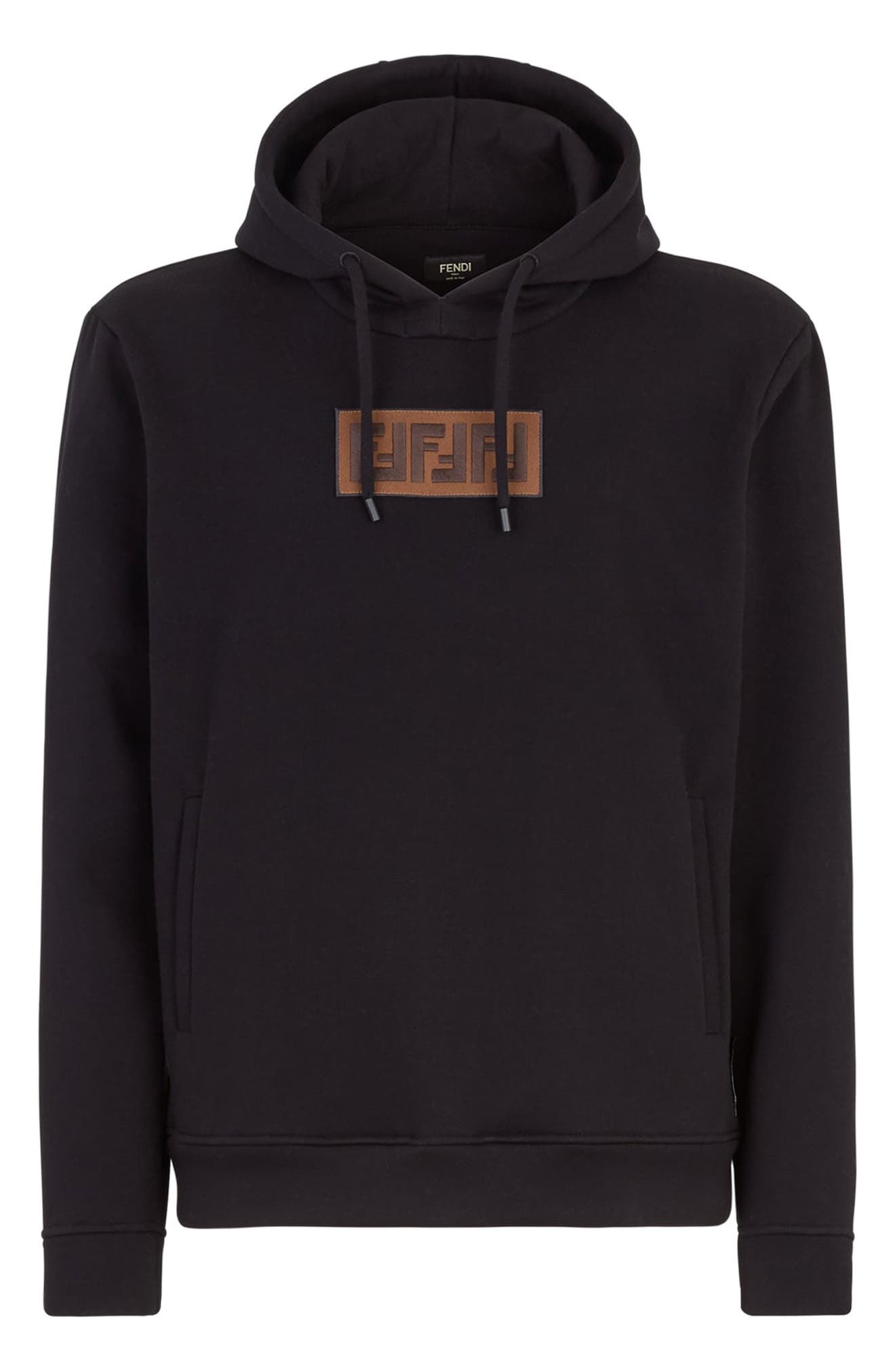 fendi shearling hoodie