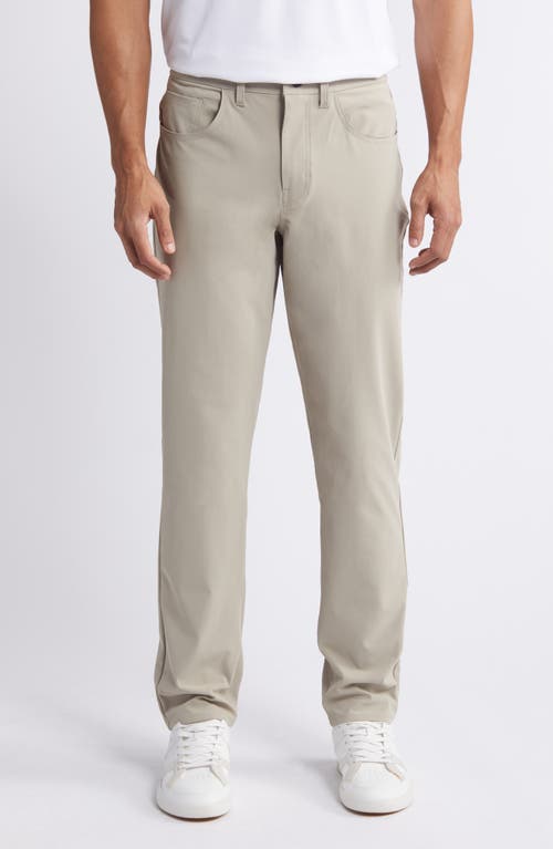 Shop Zella Commuter Pants In Tan Aluminum