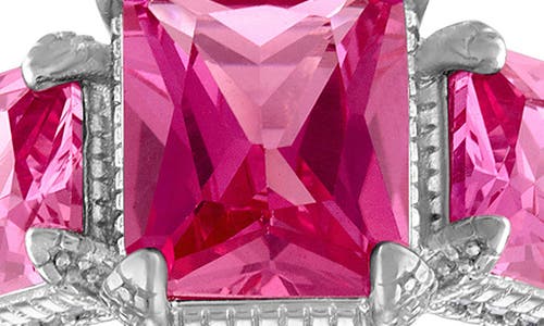 Shop Fzn Lab Created Pink Sapphire Ring