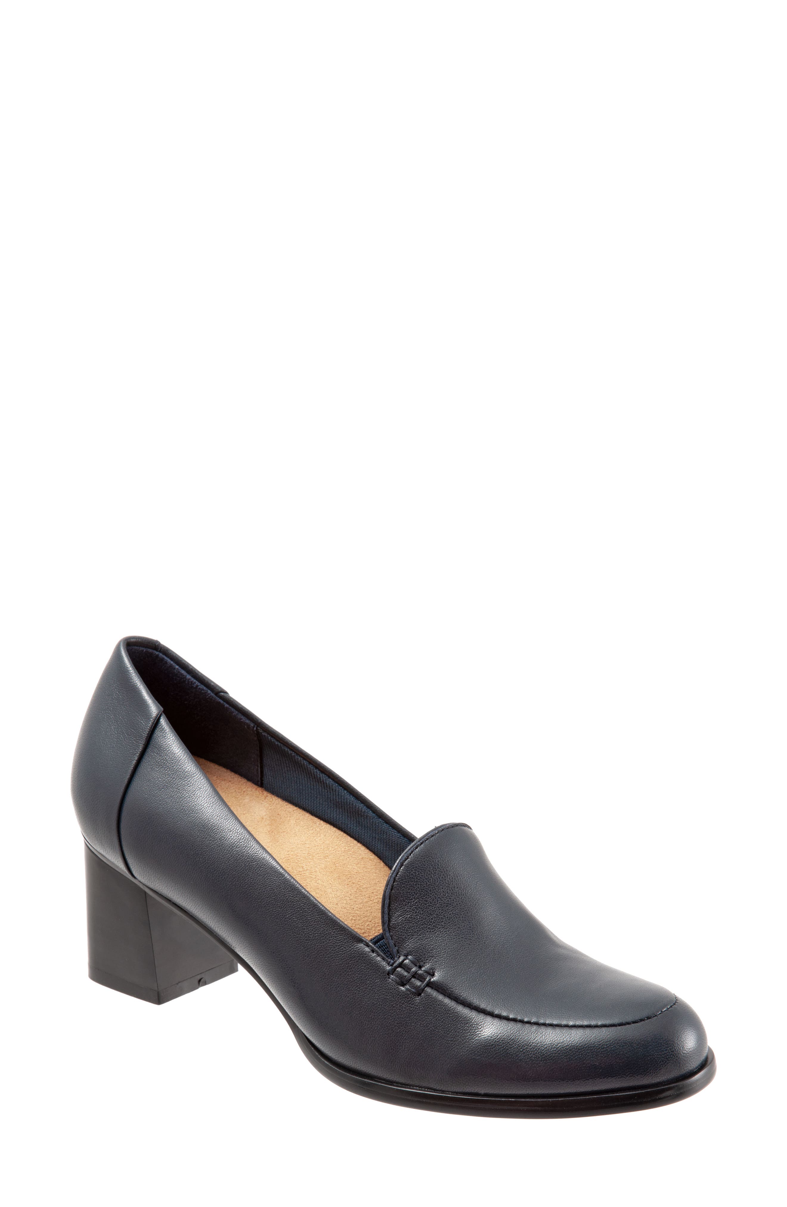 womens navy blue loafers | Nordstrom