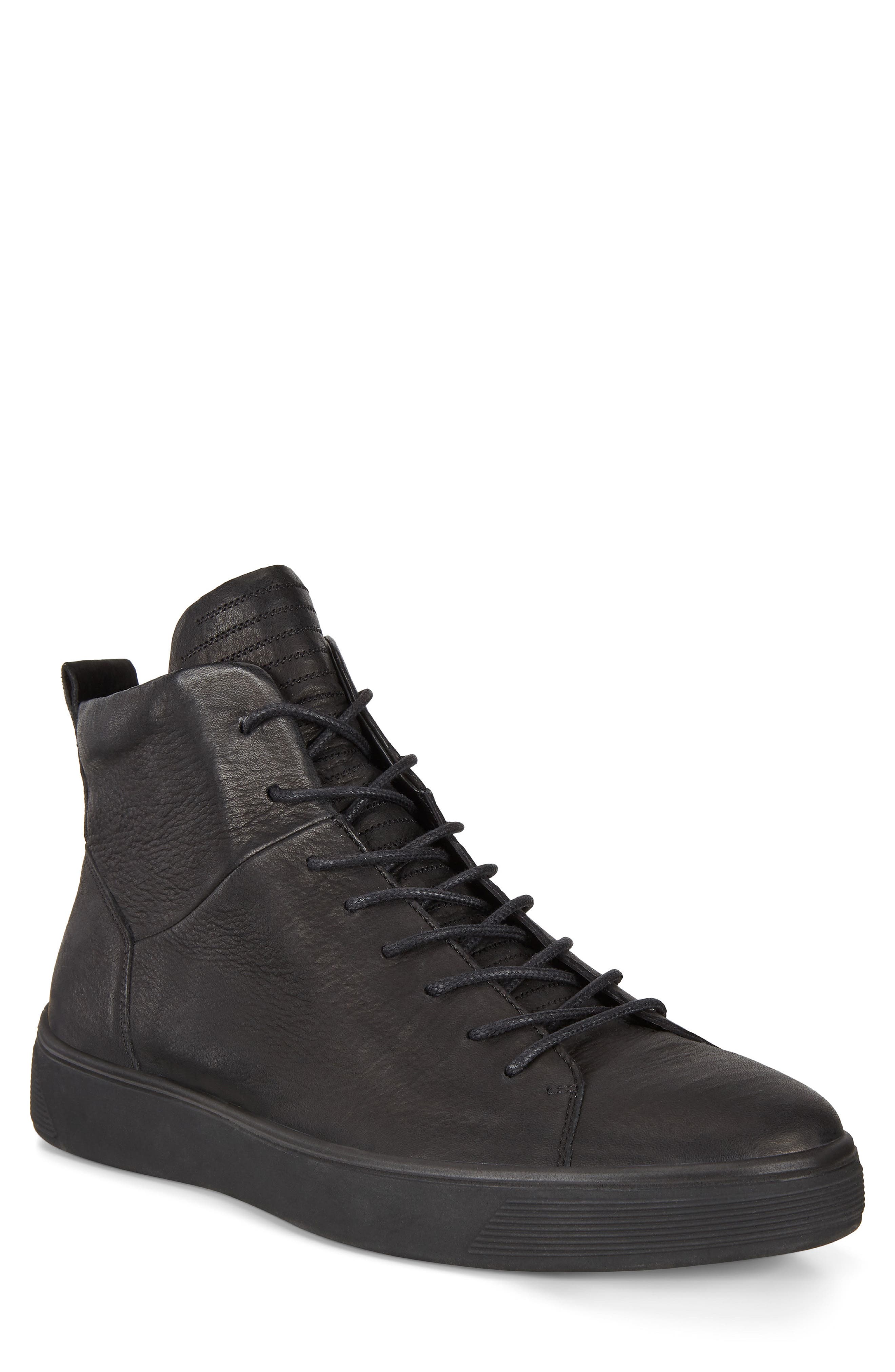 ecco high top sneakers