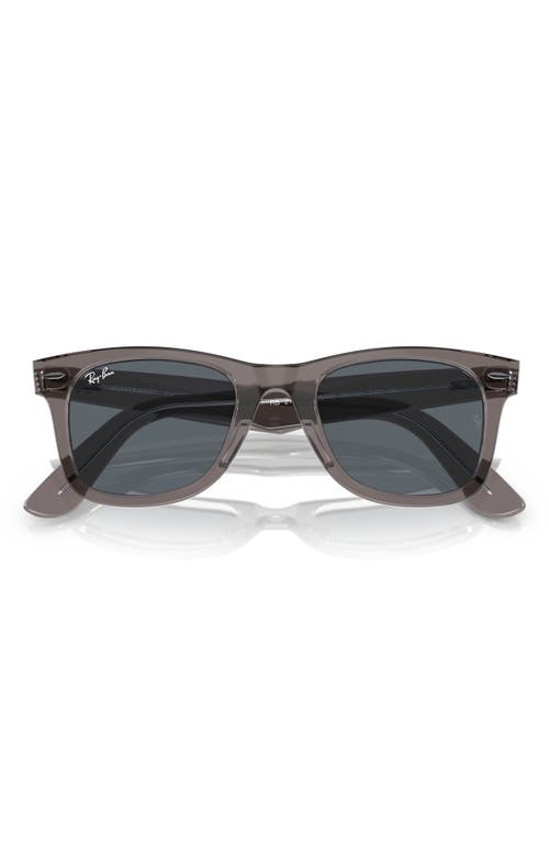 Shop Ray Ban Ray-ban 54mm Wayfarer Sunglasses In Grey/blue