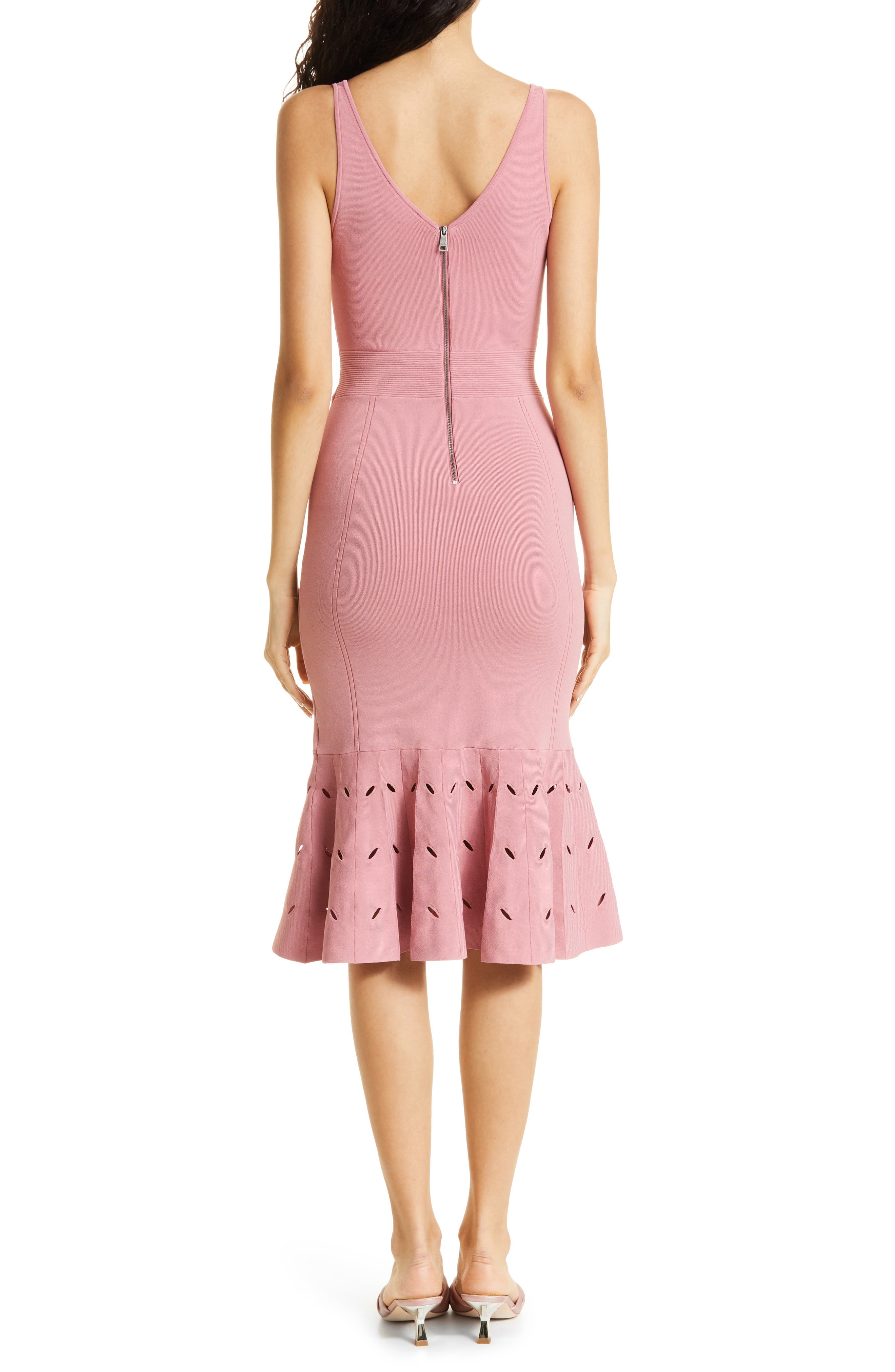 ted baker ruffle hem dress