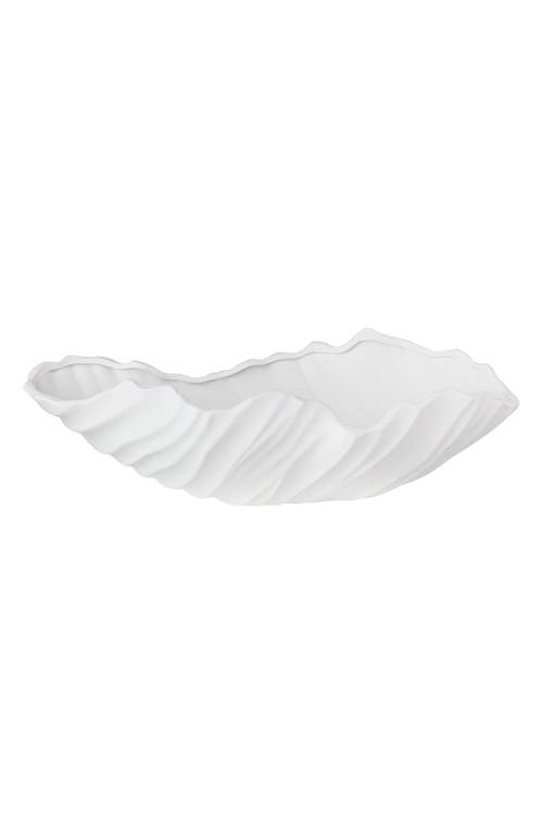 Shop Renwil Darius Ceramic Bowl In White