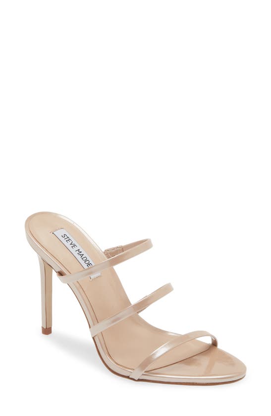 Shop Steve Madden Kamea Slide Sandal In Blush Leather