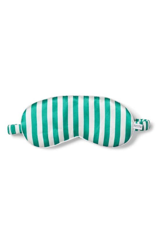 PETITE PLUME PETITE PLUME STRIPE MULBERRY SILK SLEEP MASK