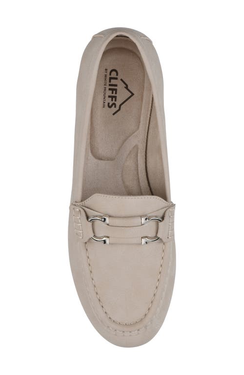 Shop Cliffs By White Mountain Glaring Loafer In Light Taupe/grainy